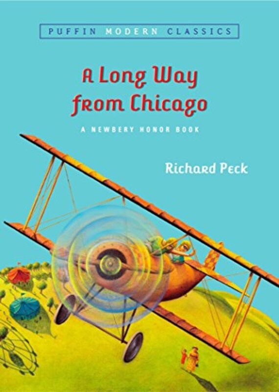 Book cover for "A Long Way from Chicago" by Richard Peck