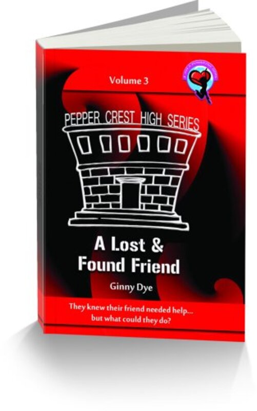 Book cover for "A Lost & Found Friend" by Ginny Dye