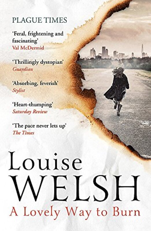 Book cover for "A Lovely Way to Burn" by Louise Welsh