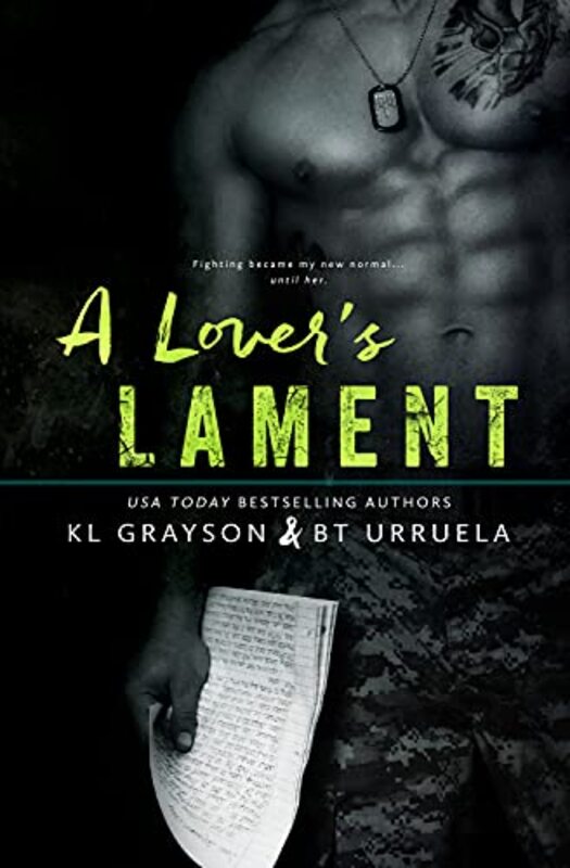 Book cover for "A Lover's Lament" by KL Grayson