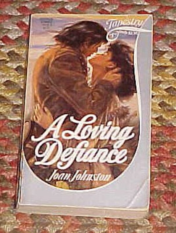 Book cover for "A Loving Defiance" by Joan Johnston