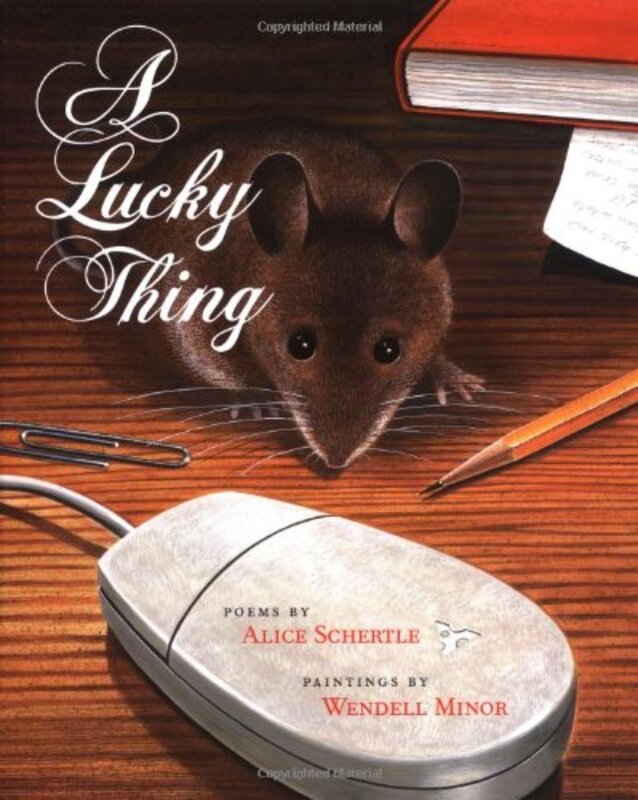 Book cover for "A Lucky Thing" by Alice Schertle
