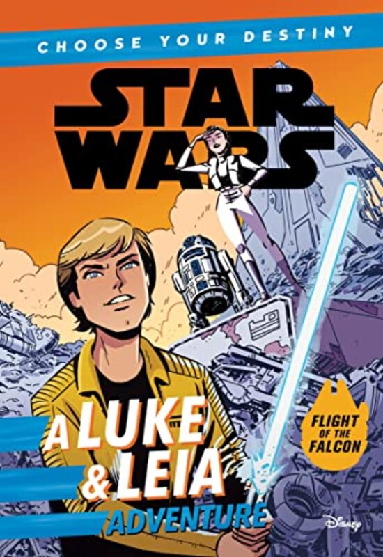 Book cover for "A Luke and Leia Adventure" by Cavan Scott