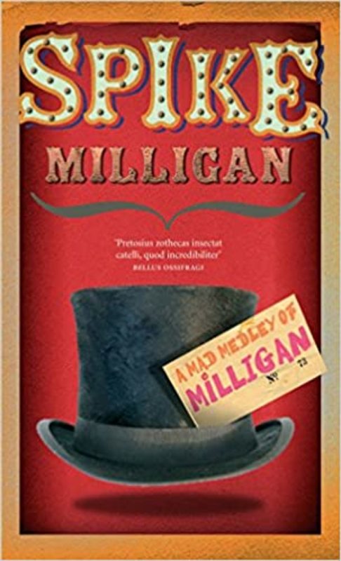 Book cover for "A Mad Medley Of Milligan" by Spike Milligan