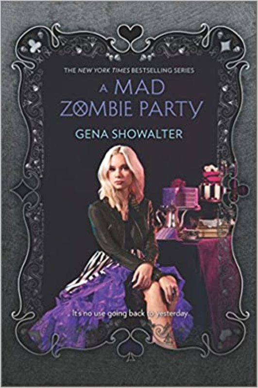 Book cover for "A Mad Zombie Party" by Gena Showalter