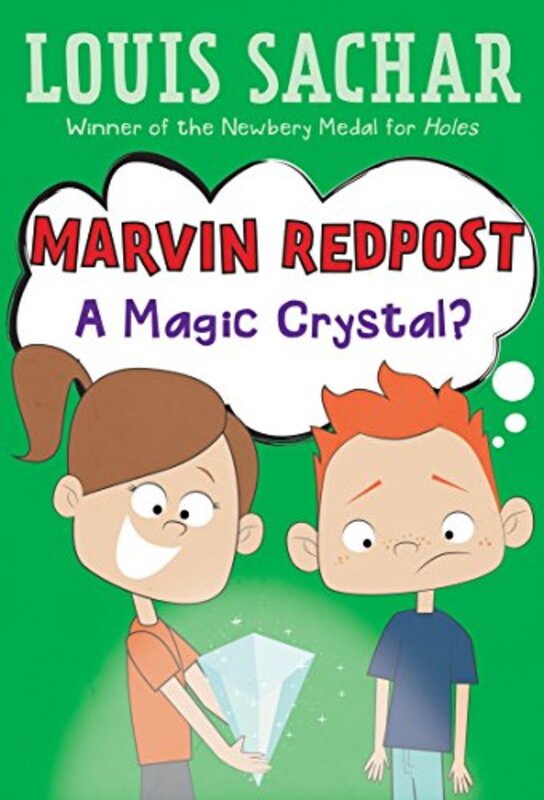 Book cover for "A Magic Crystal?" by Louis Sachar