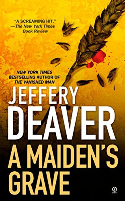 Book cover for "A Maiden's Grave" by Jeffery Deaver
