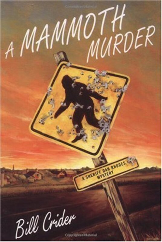 Book cover for "A Mammoth Murder" by Bill Crider