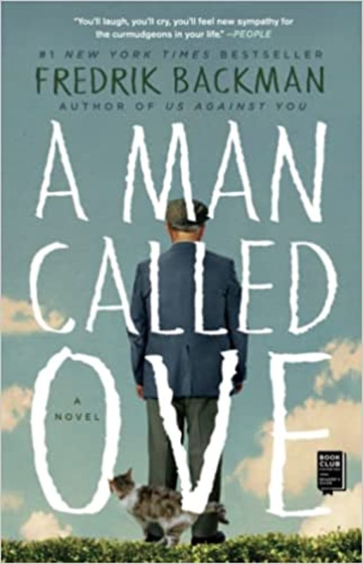 Book cover for "A Man Called Ove" by Fredrik Backman