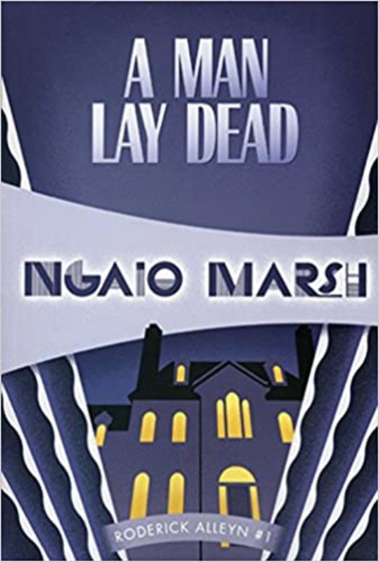 Book cover for "A Man Lay Dead" by Ngaio Marsh
