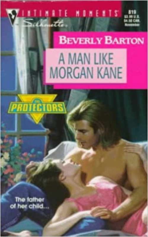 Book cover for "A Man Like Morgan Kane" by Beverly Barton