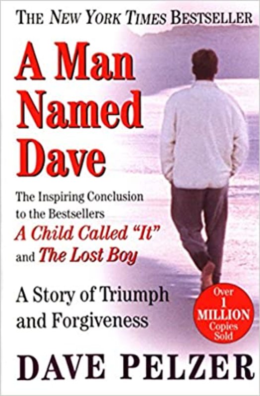 Book cover for "A Man Named Dave" by Dave Pelzer