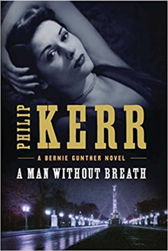 Book cover for "A Man Without Breath" by Philip Kerr