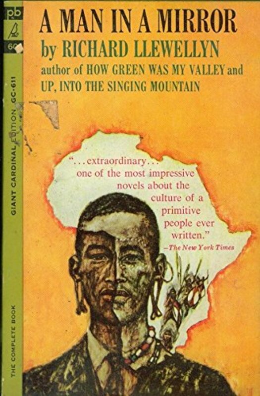 Book cover for "A Man in a Mirror" by Richard Llewellyn