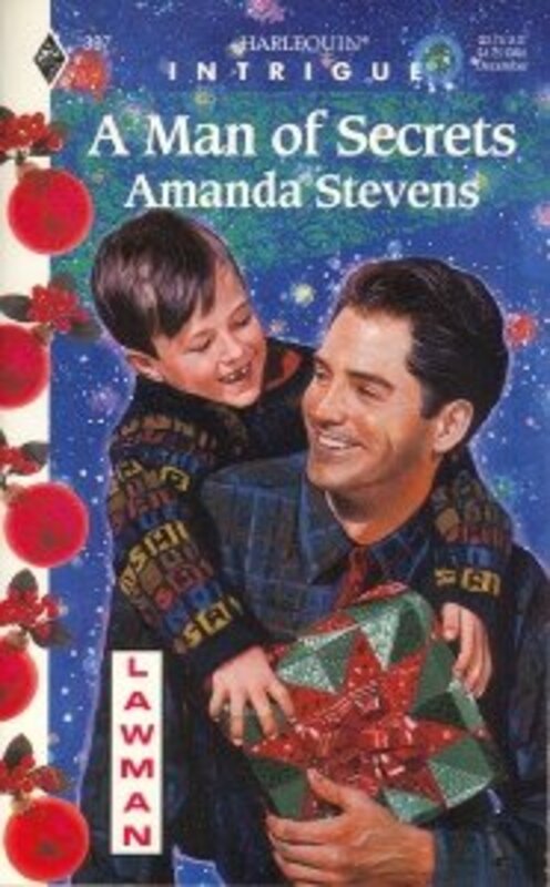 Book cover for "A Man of Secrets" by Amanda Stevens
