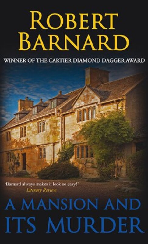 Book cover for "A Mansion and Its Murder" by Robert Barnard