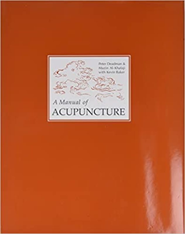 Book cover for "A Manual of Acupuncture" by Peter Deadman