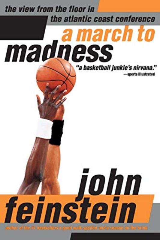 Book cover for "A March to Madness" by John Feinstein