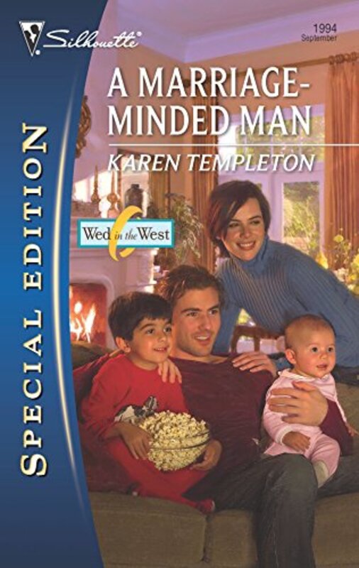 Book cover for "A Marriage-Minded Man" by Karen Templeton