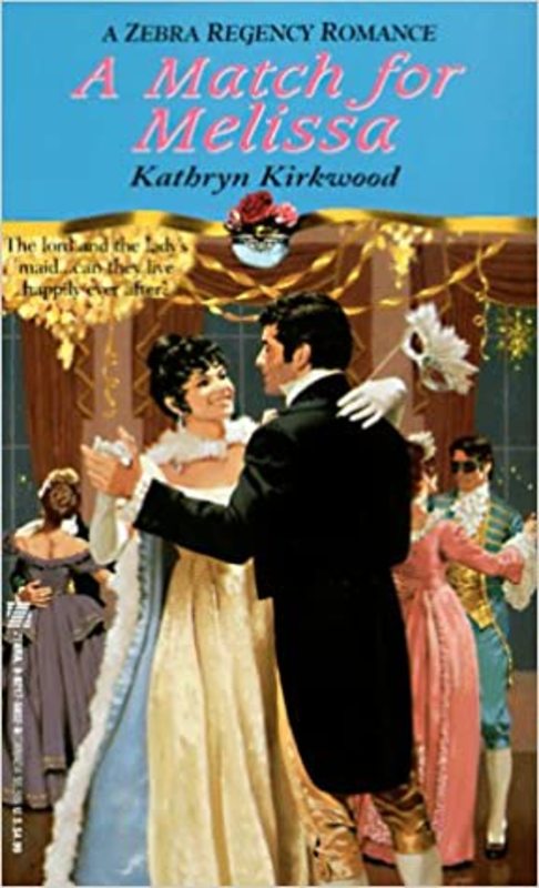 Book cover for "A Match For Melissa" by Kathryn Kirkwood