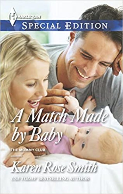 Book cover for "A Match Made by Baby" by Karen Rose Smith