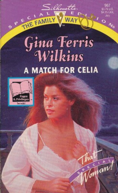 Book cover for "A Match for Celia" by Gina Ferris Wilkins