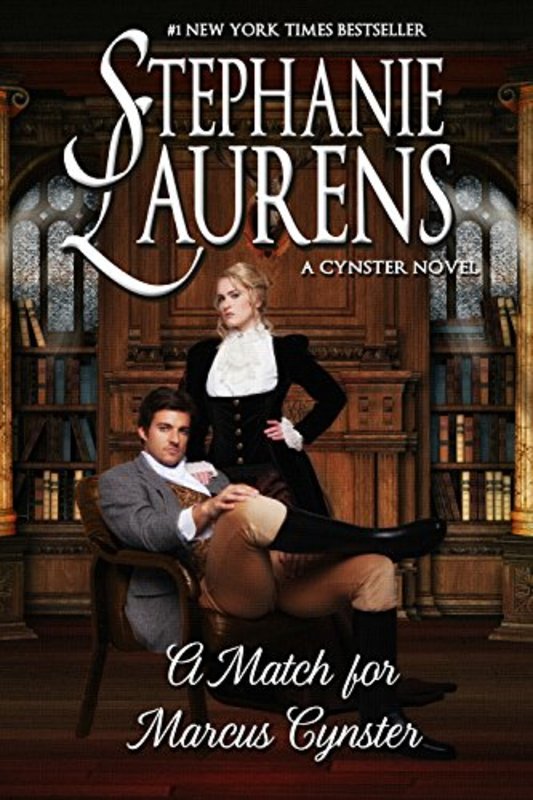 Book cover for "A Match for Marcus Cynster" by Stephanie Laurens