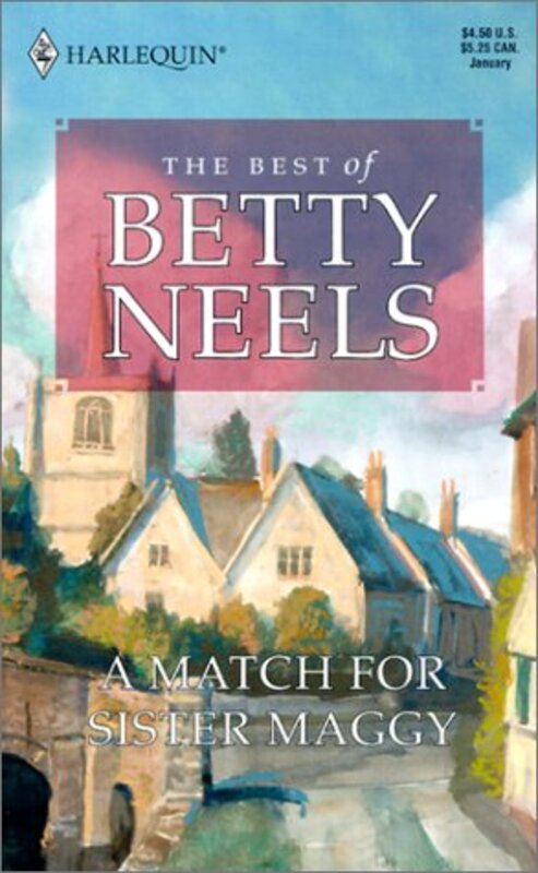 Book cover for "A Match for Sister Maggy" by Betty Neels