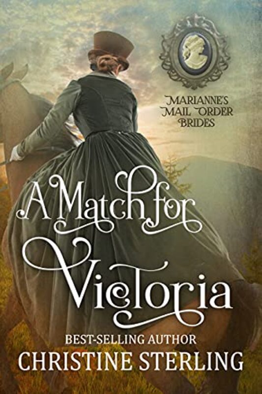 Book cover for "A Match for Victoria" by Christine Sterling