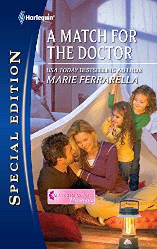 Book cover for "A Match for the Doctor" by Marie Ferrarella