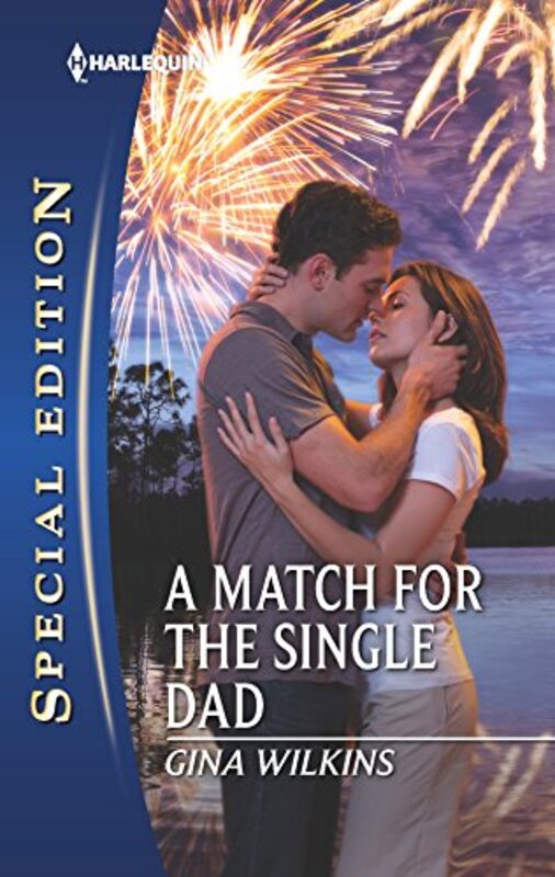 Book cover for "A Match for the Single Dad" by Gina Ferris Wilkins