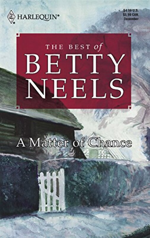 Book cover for "A Matter of Chance" by Betty Neels