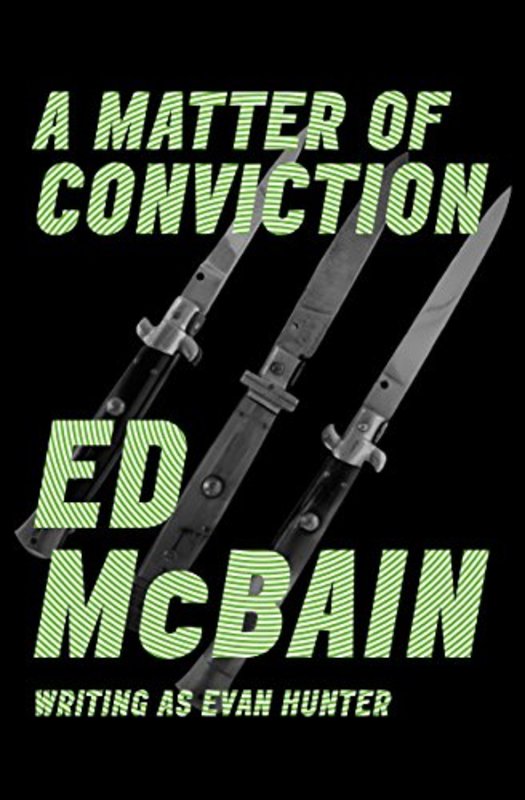 Book cover for "A Matter of Conviction" by Ed McBain