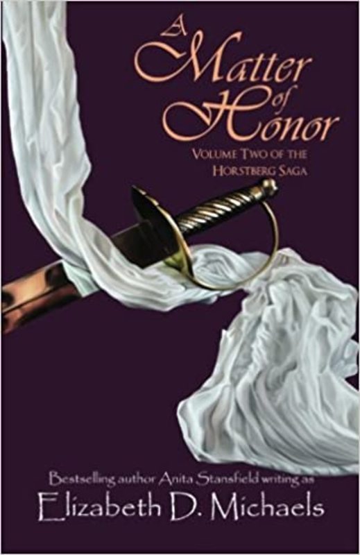Book cover for "A Matter of Honor" by Anita Stansfield