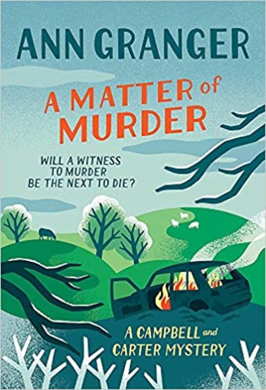 Book cover for "A Matter of Murder" by Ann Granger