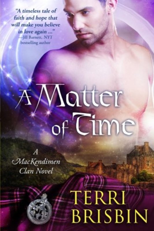 Book cover for "A Matter of Time" by Terri Brisbin