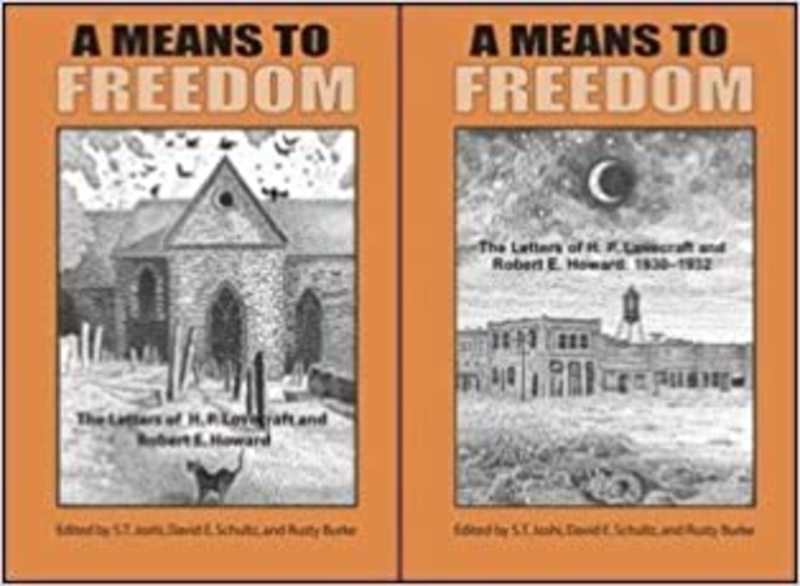 Book cover for "A Means to Freedom" by H. P. Lovecraft