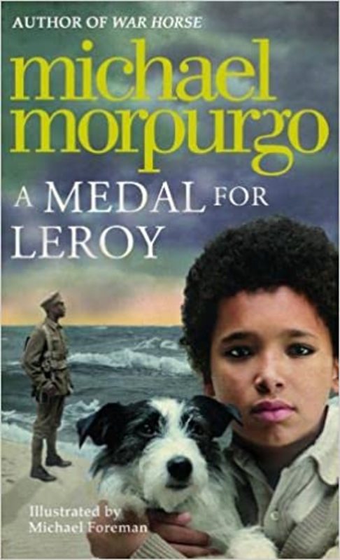 Book cover for "A Medal for Leroy" by Michael Morpurgo