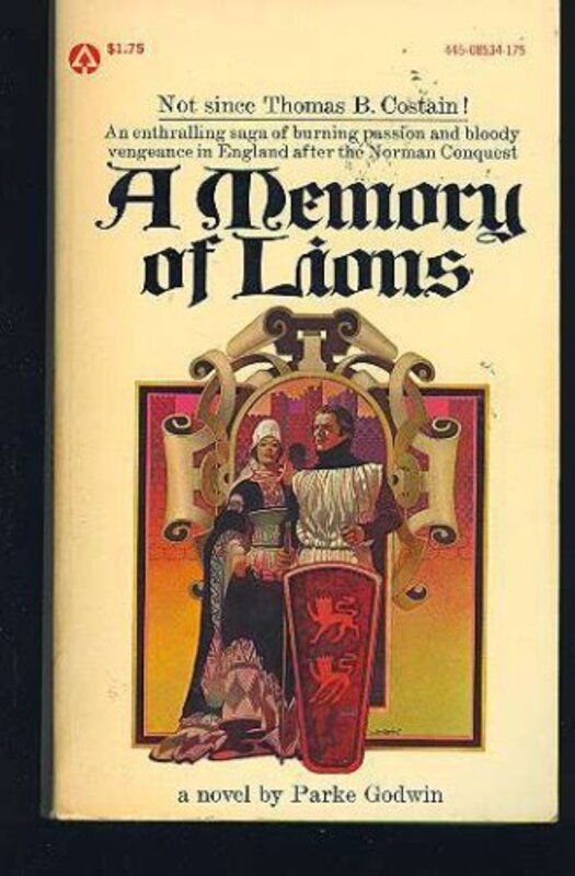 Book cover for "A Memory of Lions" by Parke Godwin