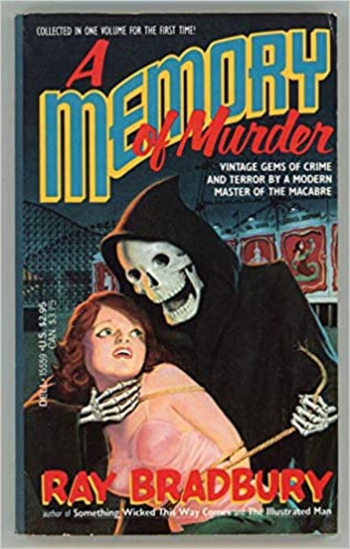 Book cover for "A Memory of Murder" by Ray Bradbury