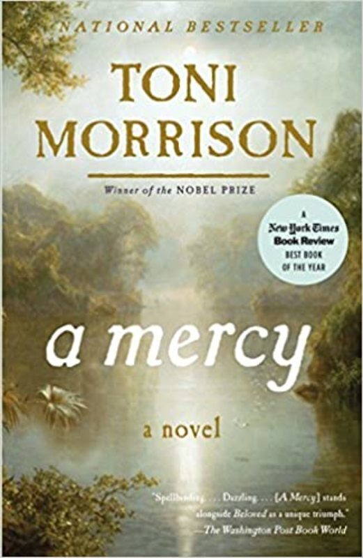 Book cover for "A Mercy" by Toni Morrison