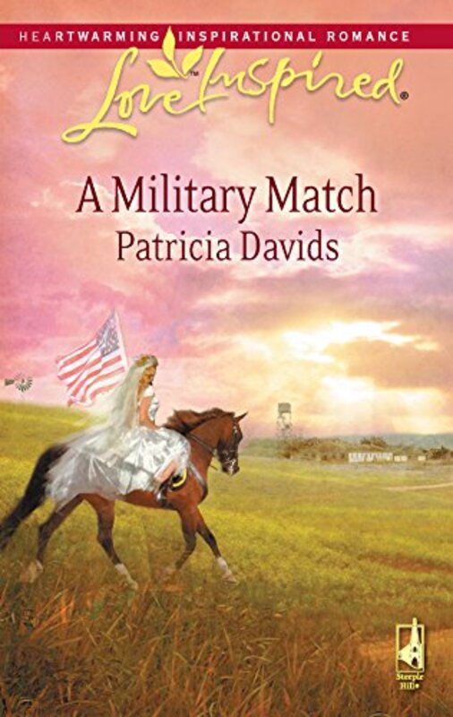 Book cover for "A Military Match" by Patricia Davids