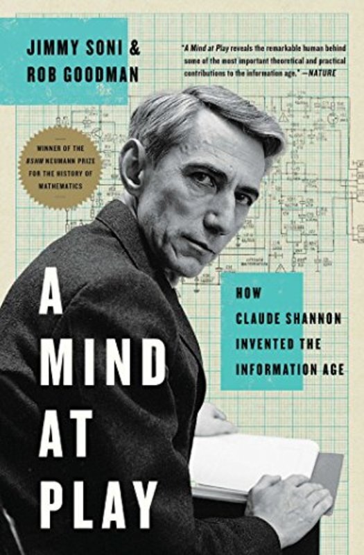 Book cover for "A Mind at Play" by Jimmy Soni