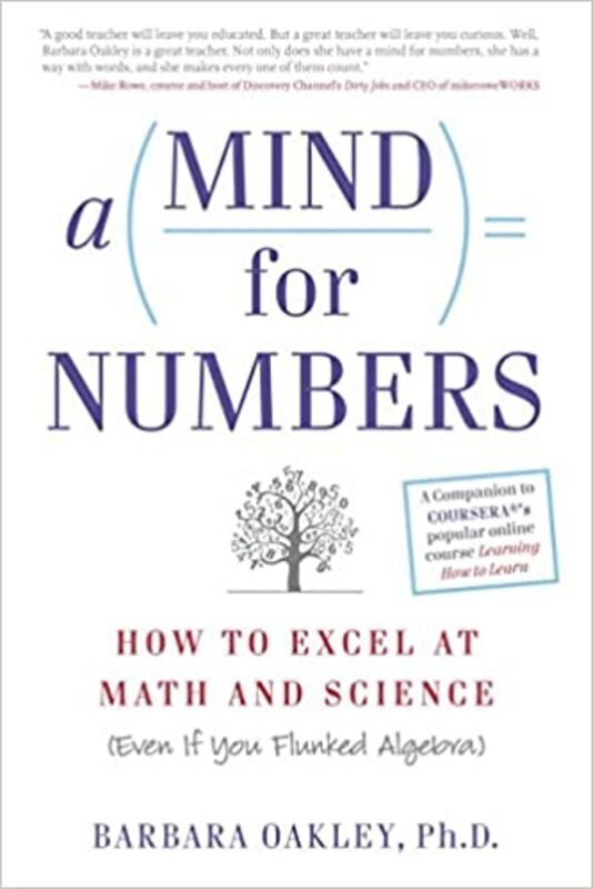 Book cover for "A Mind for Numbers" by Barbara Oakley