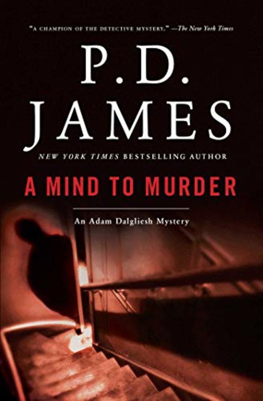 Book cover for "A Mind to Murder" by PD James