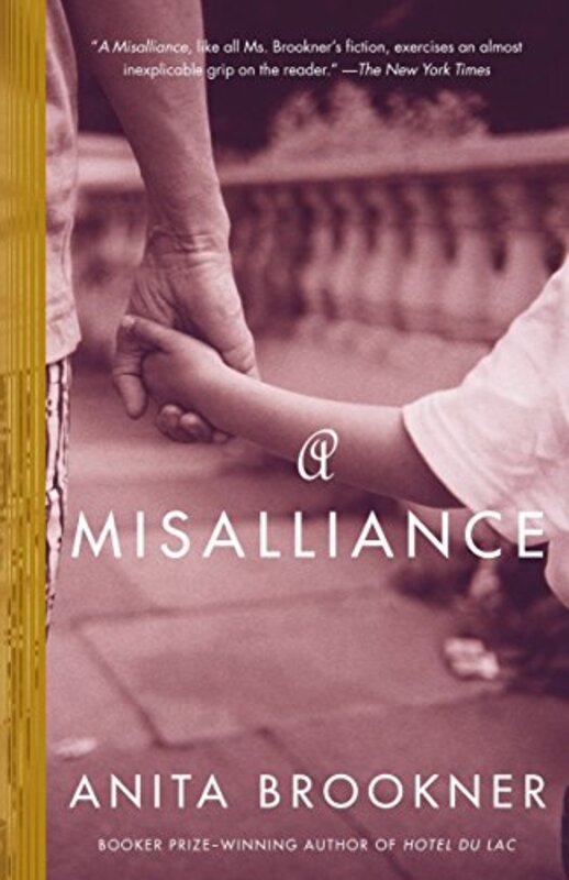 Book cover for "A Misalliance" by Anita Brookner
