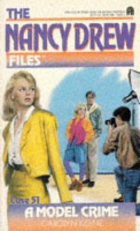 Book cover for "A Model Crime" by Mildred A Wirt