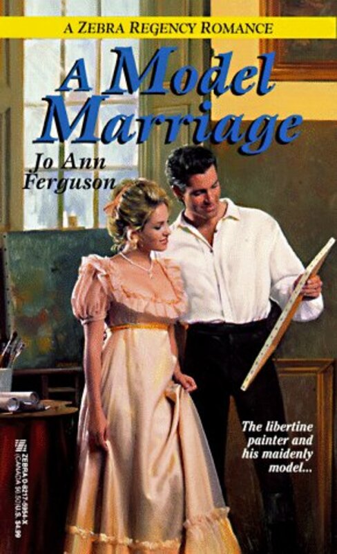 Book cover for "A Model Marriage" by Jo Ann JA Ferguson