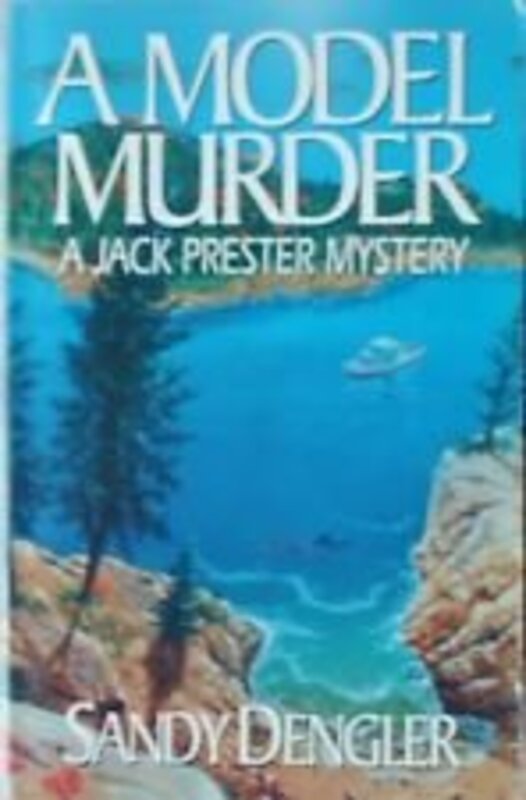 Book cover for "A Model Murder / Acadia" by Sandy Dengler