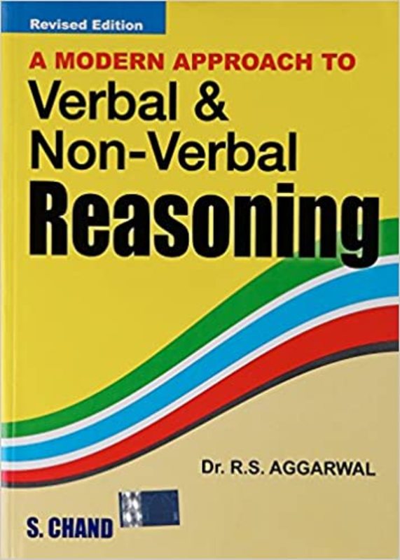 Book cover for "A Modern Approach to Verbal & Non-Verbal Reasoning" by R. S. Aggarwal
